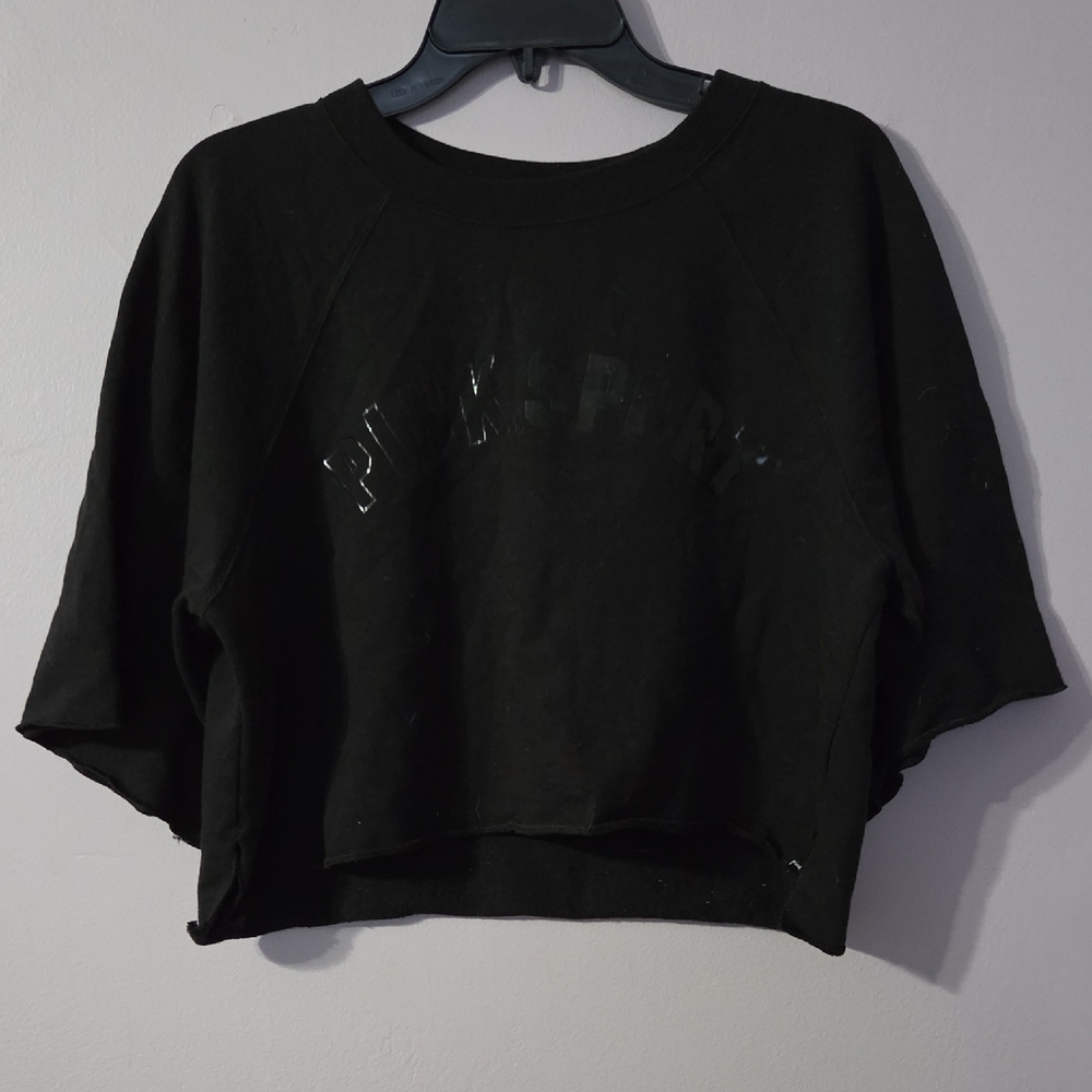 Victoria's Secret PINK SPORT Cropped Leightweight Sweatshirt Women's XS